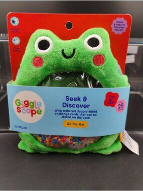 GiggleScape Seek & Discover 21-Piece Frog Toy For Ages 3+